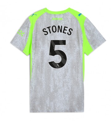 Manchester City John Stones #5 Tredjetröja Dam 2025-26 Kortärmad